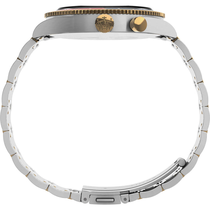 Timex Waterbury Traditional GMT 39mm Stainless Steel Bracelet Men's Watch, TW2U90600UJ