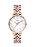 Timex White Dial with Roman Numbers Women's Watch, TWEL19108