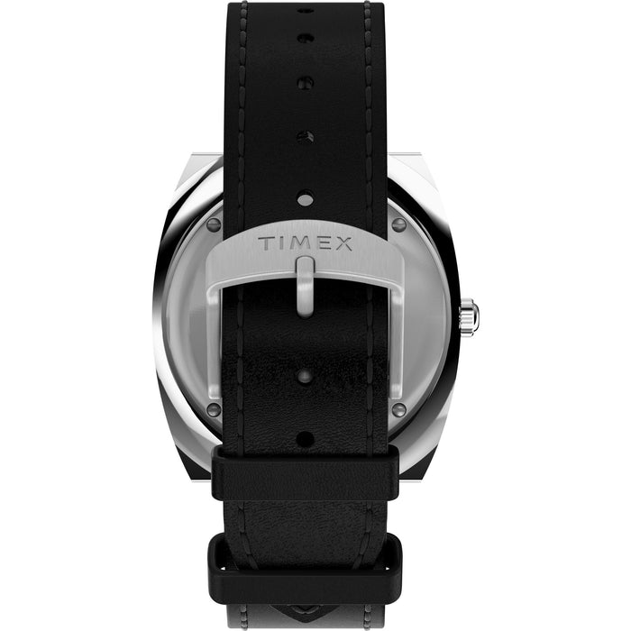 Timex World Time Reissue 39mm Leather Strap Men's Watch, TW2V69500U9