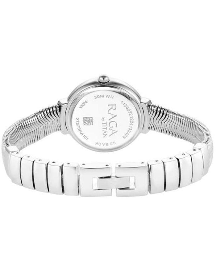 Titan Glam Pearl Analog Women's Watch, 2737SM01