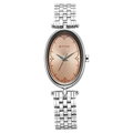 Titan Karishma Quartz Analog Beige Dial Silver Stainless Steel Strap Women's Watch, 2758SM01