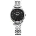 Titan Karishma Quartz Analog Black Dial Silver Stainless Steel Strap Women's Watch, 2679SM02