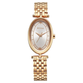 Titan Karishma Quartz Analog Silver Dial Rose Gold Stainless Steel Strap Women's Watch, 2758WM01