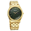 Titan Karishma Quartz Analog with Day and Date Green Dial Stainless Steel Strap Men's Watch, 1824YM02