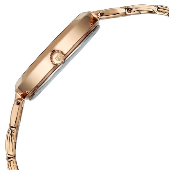 Titan Purple Superheads Quartz Analog Rose Gold Dial Rose Gold Stainless Steel Strap Women's Watch, 2480WM08