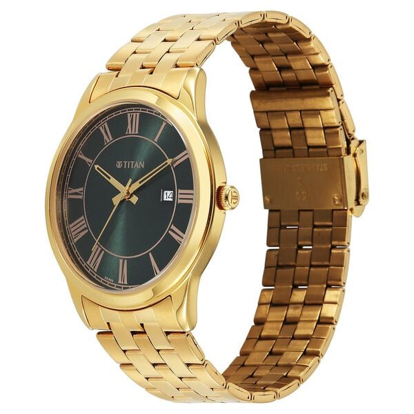 Titan Raga Bracelet Style Straps Analogue Running Men's Watch, 10060YM01