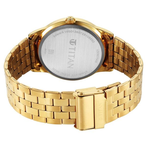 Titan Raga Bracelet Style Straps Analogue Running Men's Watch, 10060YM01