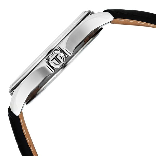 Titan Raga Neo Arabic Analog with Day Date Teal Blue Dial Black Leather Strap for Men's Watch, 1870SL10