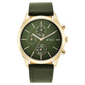 Titan Raga Neo Splash Green Dial Quartz Analog with Date Fabric Strap for Men's Watch, 1805WP01