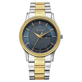Titan Raga Quartz Analog with Day and Date Blue Dial Stainless Steel Strap For Men's Watch, 1650BM05