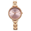 Titan Raga Showstopper Quartz Analog Pink Dial Metal Strap Women's Watch, 95286WM01