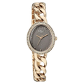 Titan Raga Spotlight Quartz Analog Grey Dial Rose Gold Metal Strap Women's Watch, 95429WM01