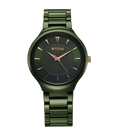 Titan Regalia Ceramics Quartz Analog Green Dial Green Color Ceramic Strap Men's Watch, 90014KC03