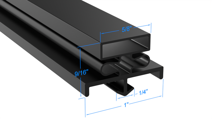 TUC60D4LP True PART# 810513 by Strivide 13 1/8 x 29 1/8 Compatible with True 810513