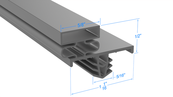 VRR3S Delfield PART# 1701318 by Strivide 24 1/4 x 60 7/8 Compatible with Delfield 1701318